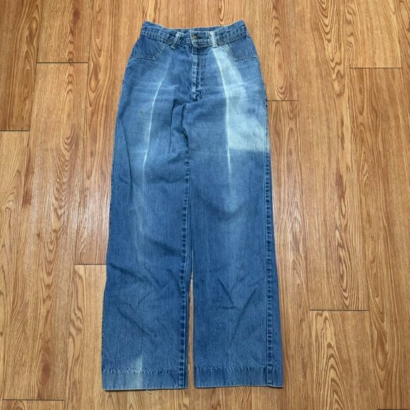 Vintage 70s Women’s Levi’s Faded Flare True Vintage Jeans‎ - Picture 1 of 8